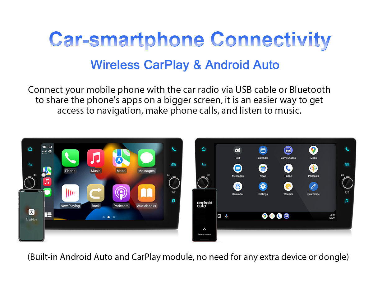  JOYING CarPlay Android 12 Navi Stereo For Toyota RAV4 2013-2018 